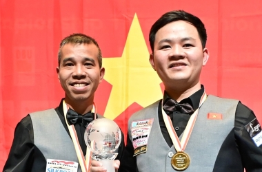 Việt Nam thắng Đức, vô địch billiard đồng đội thế giới