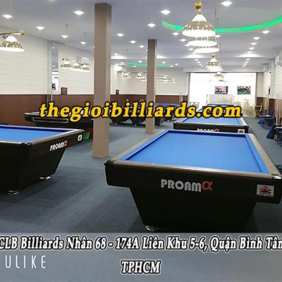 CLB Billiards Nhân 68 - Bình Tân, TP Hồ Chí Minh