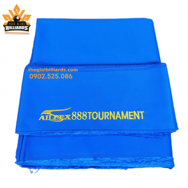 Vải  Ailex 888 chữ thêu