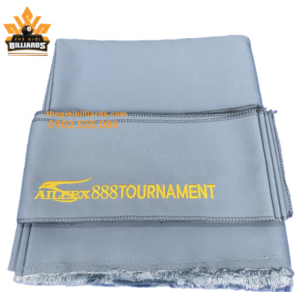 Vải  Ailex 888 chữ thêu