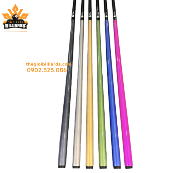 Cơ Bida lỗ 1 khúc Full Carbon