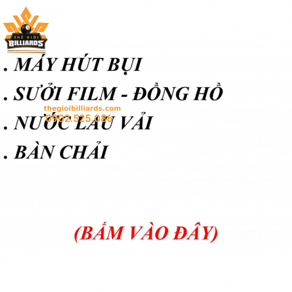 Vệ Sinh - Chăm Sóc Bàn Bida