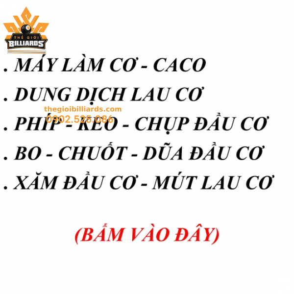 Vệ Sinh - Chăm Sóc Cơ Bida