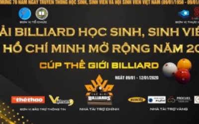 GIẢI BILLIARD HỌC SINH, SINH VIÊN KHỞI TRANH – BƯỚC TIẾN DÀI CỦA BILLIARDS VIỆT NAM