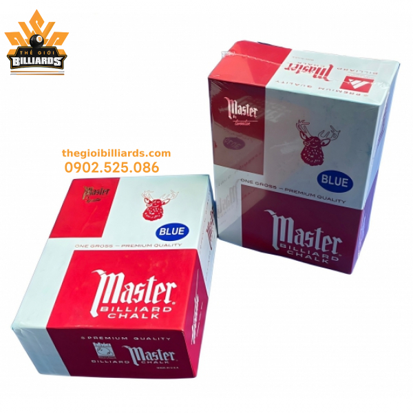 Lơ Mỹ đỏ Master Billiard Chalks